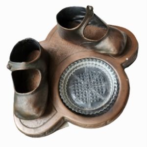 VINTAGE Ashtray Baby Shoes